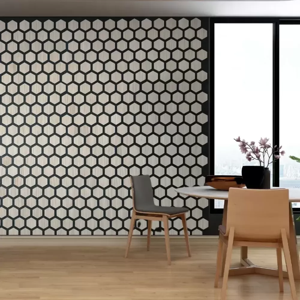 HexyBEL™ - Akustični panel od furniranog MDF-a i PET filca