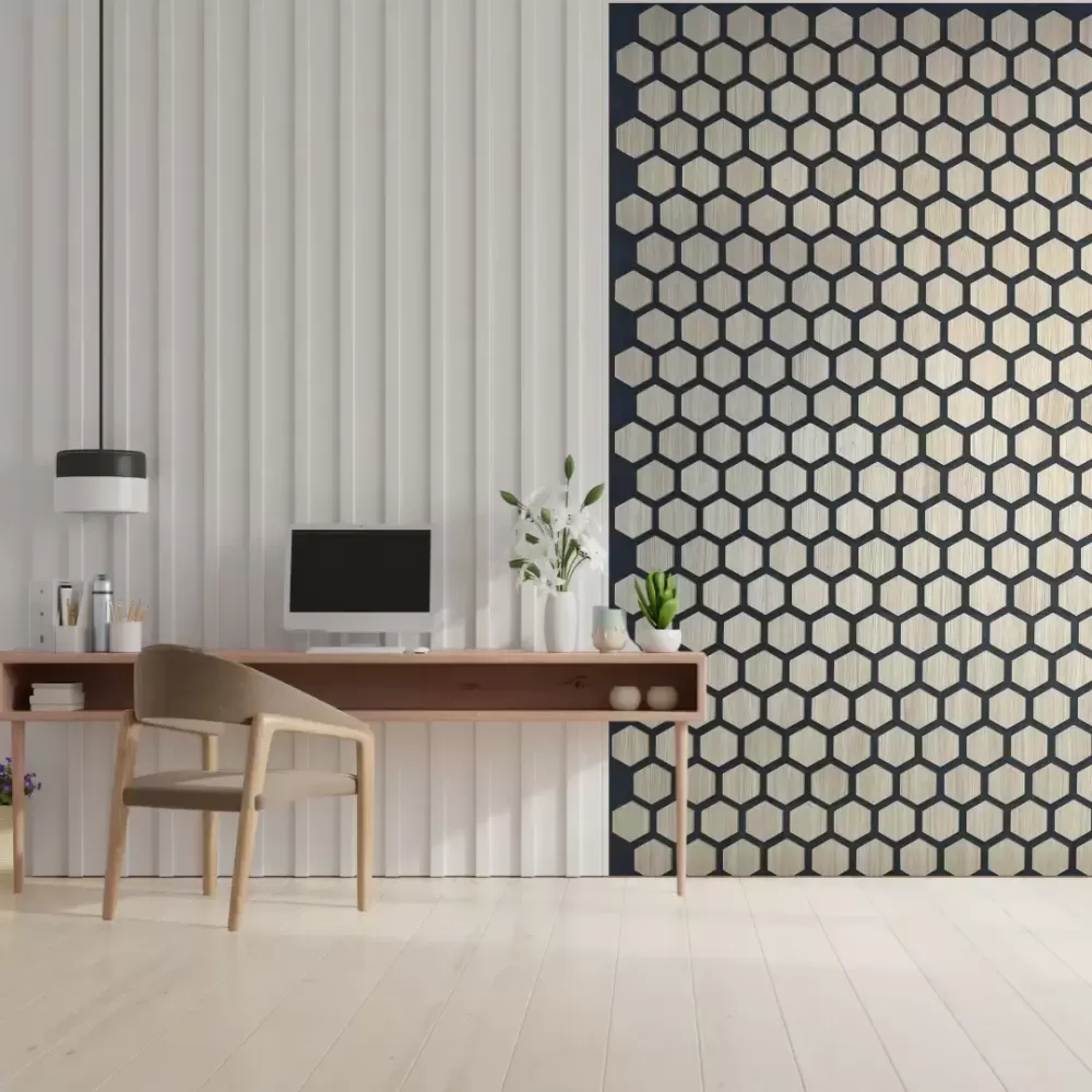HexyBEL™ - Akustični panel od furniranog MDF-a i PET filca