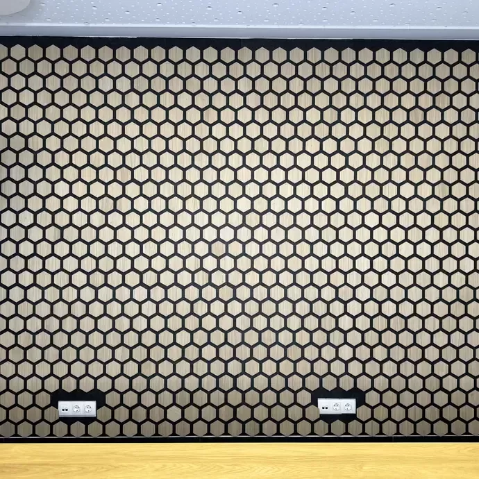 HexyBEL™ - Akustični panel od furniranog MDF-a i PET filca