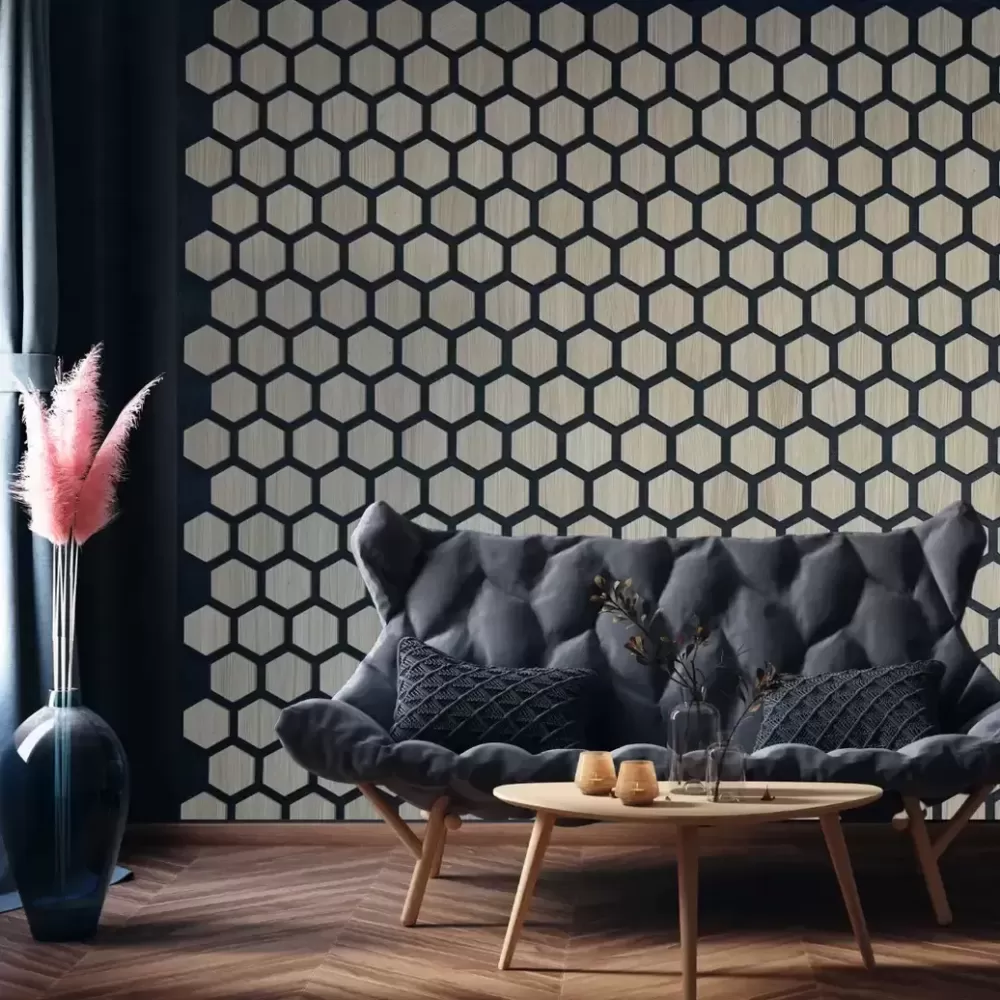 HexyBEL™ - Akustični panel od furniranog MDF-a i PET filca