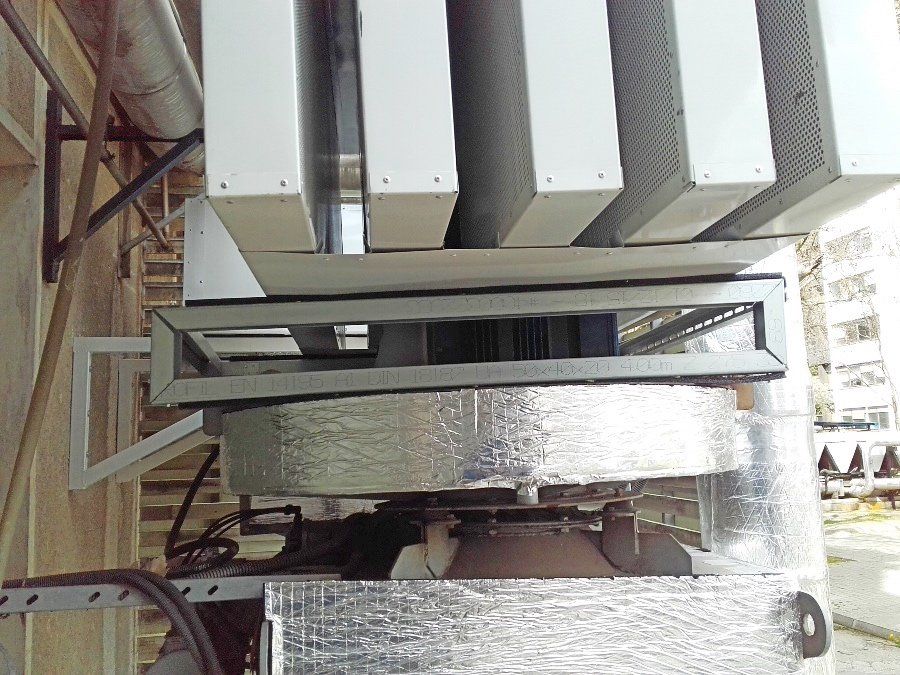 Zvučna izolacija industrijskog ventilatora, Alkaloid Skopje