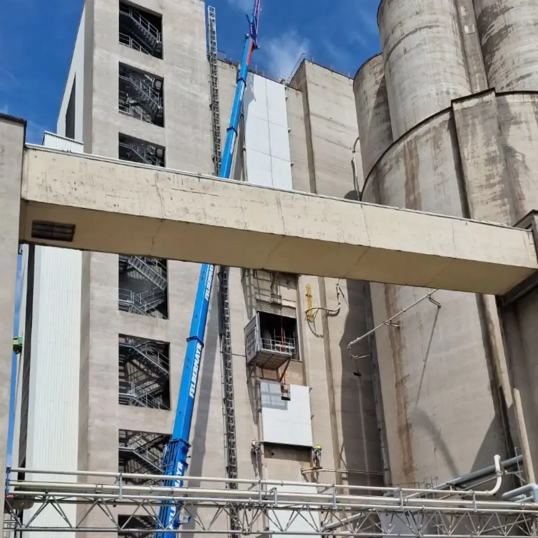Zvučna izolacija fabrike cementa u Austriji