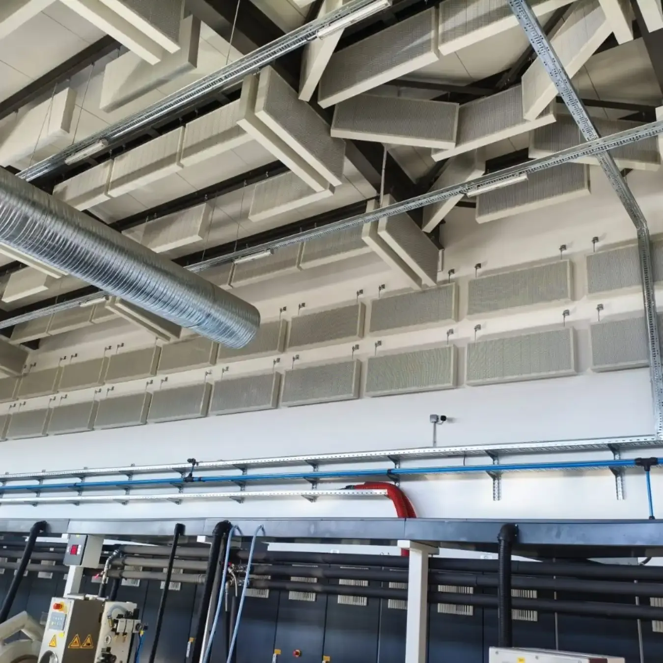 Акустична обрада индустријске хале за Excellpack