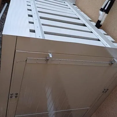 Звучно изоловани спољни расхладни уређај у Хрватском спортском музеју
