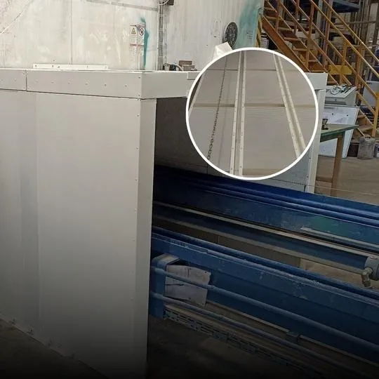 Двостепена звучна изолација за пресе за бетон у Чешкој Републици