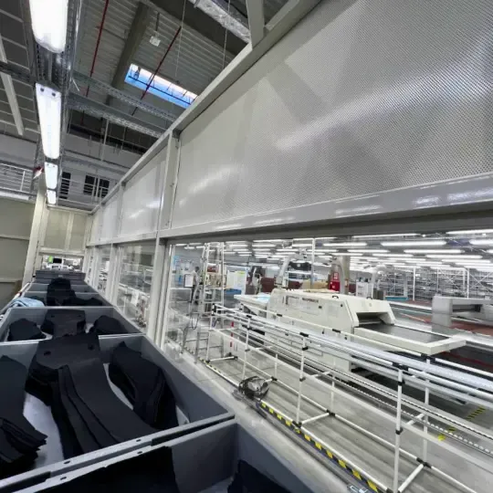 Zvučna industrijska izolacija, Magna Seating Srbija