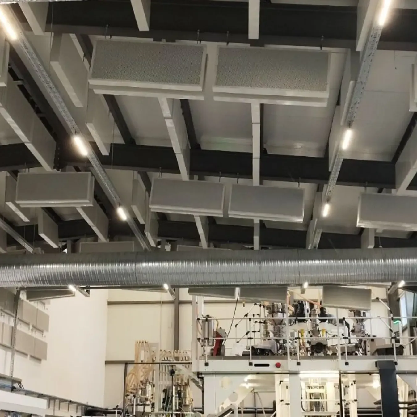 Акустична обрада индустријске хале за Excellpack