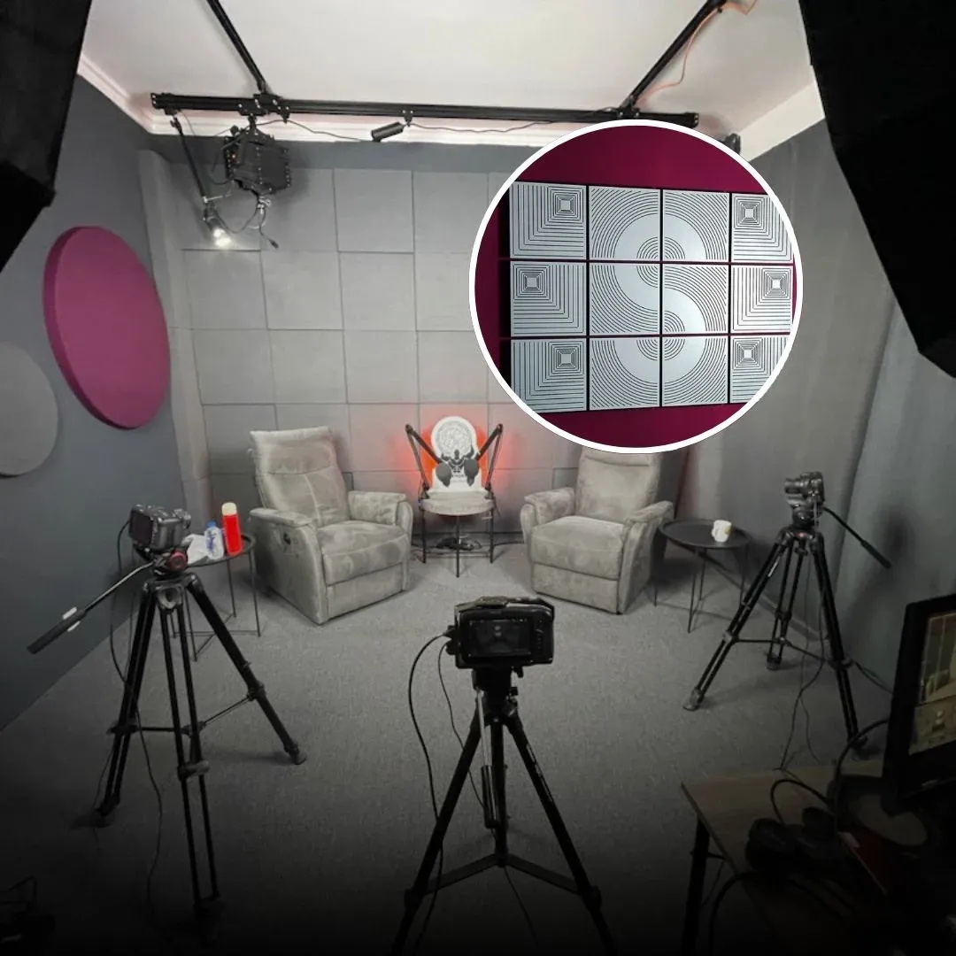 Akustični Tretman Studija za Podkast